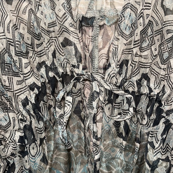 ⭐️ Nordstrom Bellatrix silk kimono XS/S - Picture 4 of 6